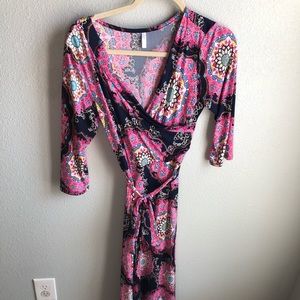 2 pinkblush wrap dresses